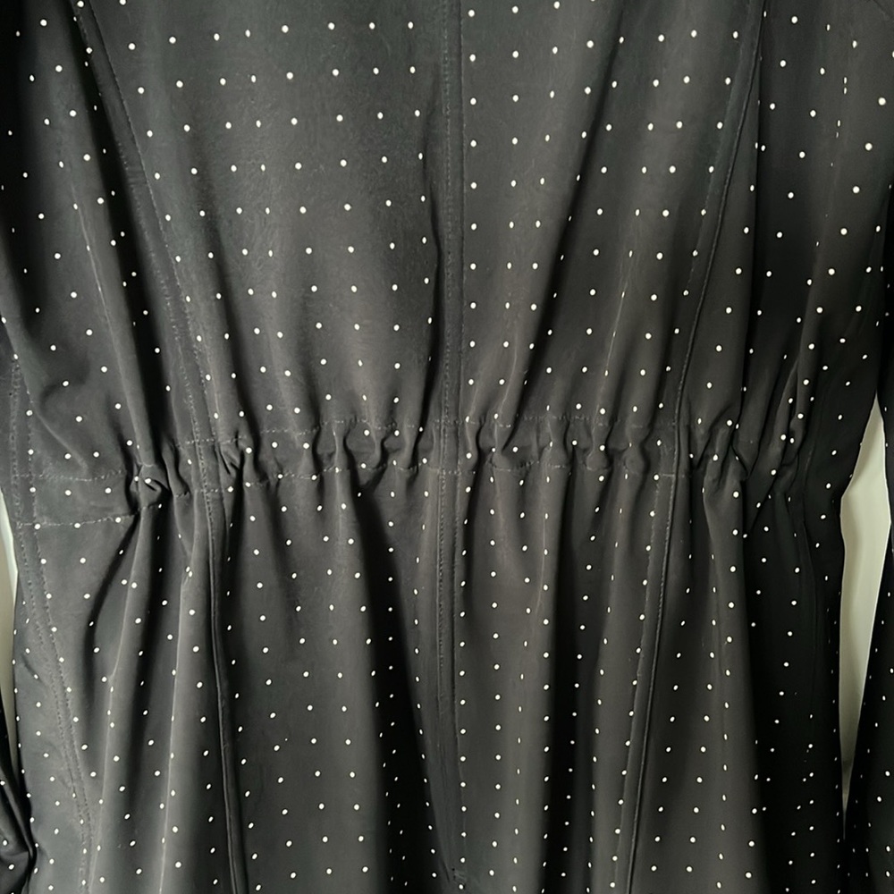Lululemon Apres Yoga Polka Dot Hooded Jacket, M (10) - Picture 10 of 16